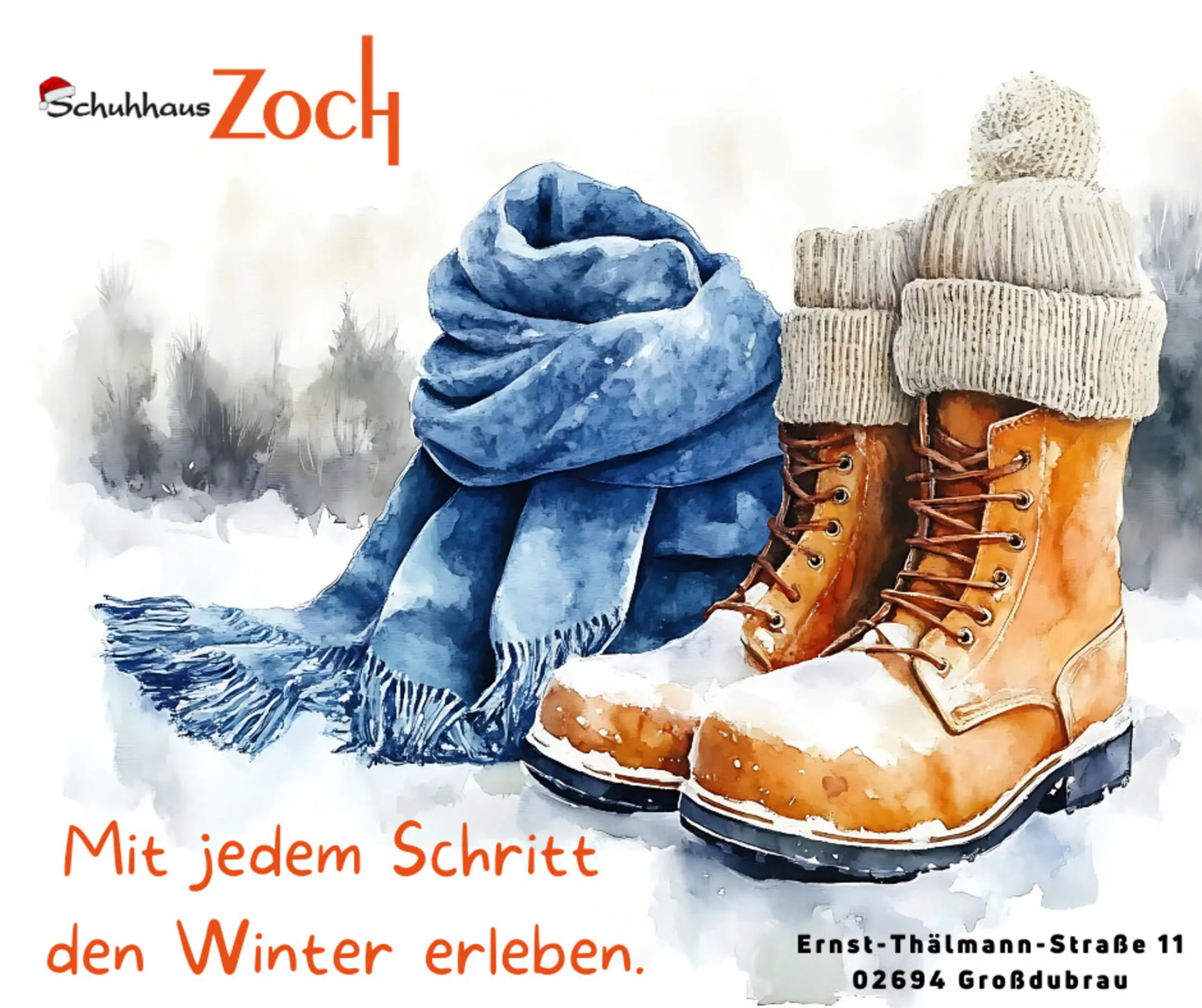 Mit jedem Schritt den Winter erleben